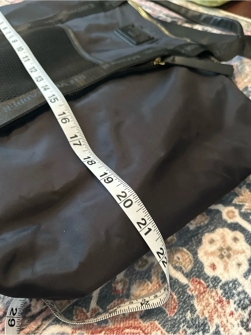 Like New! Black Steve Madden Tote/Duffel Bag
